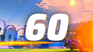 ROCKET LEAGUE INSANITY 60  BEST GOALS FREESTYLES WAVE DASH DRIBBLES [upl. by Anselmi58]