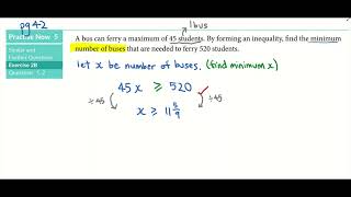 2023 2EX Inequalities 4  Word Problems [upl. by Yeldud]