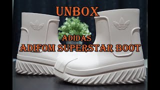 Unbox Adidas adiFom Superstar Booton feet [upl. by Ares]