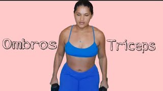 Treino completo com ênfase em ombro e triceps [upl. by Nalim]