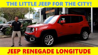 The JEEP Renegade Longitude is a Little JEEP for the City Car Review [upl. by Andros]