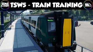 Train Sim World 5  Train Training  Class 350 [upl. by Assilem]