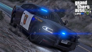 Shutting down the Highway to remove obstruction in the road  GTA 5 LSPDFR [upl. by Charmain]