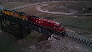 Ever wanted to see us drone fly the Lethbridge High Level Bridge close up in 8k We got you [upl. by Bunch]