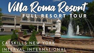 Villa Roma Resort Property Tour Catskills Callicoon New York 2021 interval International timeshare [upl. by Winola]