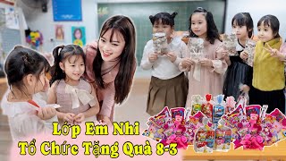 Tổ Chức Tặng Quà 83 Ở Lớp Em Quỳnh Nhi [upl. by Ylsel]