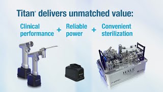 Hall® Titan® Powered Instruments System  CONMED Product Video [upl. by Johathan950]