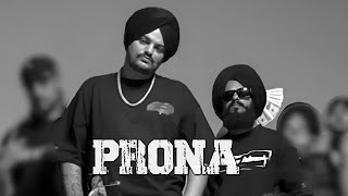 Prona new punjabi song Sidhu Moose Wala  2024  Prod by MoosE [upl. by Attenej]