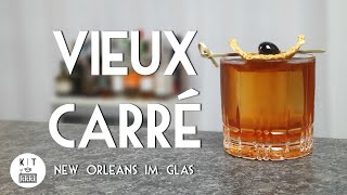 Vieux Carre Cocktail  New Orleans im Glas [upl. by Naillimixam]