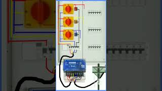 3 PHASE DISTRIBUTION BOX WIRING  DIY ROTARY SWITCH Change over  circuit [upl. by Suhcnip]