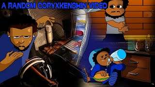 Reacting to the MOST Random Coryxkenshin moments Animated [upl. by Nivanod]