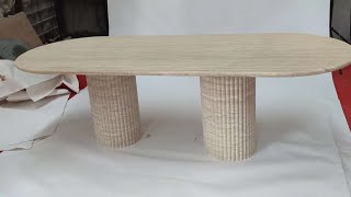 travertine tabletop [upl. by Colline700]