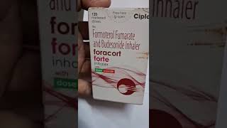 FORACORT FORTE INHALER  USES AND BENEFITS  INHALER  MEDICIN [upl. by Lihp827]