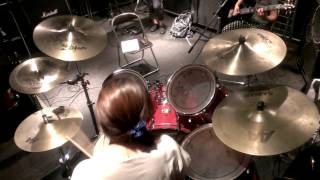 Tomoko playing drum  Flagitious Idiosyncrasy in the Dilapidation [upl. by Knowles]