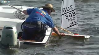 RC Laser in Deutschland  Eine Regatta Klasse im Maßstab 14 [upl. by Merry]