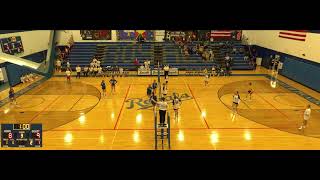 South Prairie High School JV vs Glenburn Public School JV Womens JV Volleyball [upl. by Alaet37]