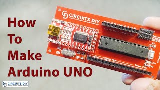 How to make your own Arduino UNO PCB  ATMega328p [upl. by Scuram596]