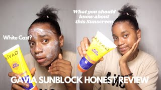 GAVIA Sunblock and Whitening Cream Review  Why its not working well for you [upl. by Gildus]