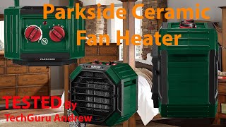 Parkside Ceramic Fan Heater PKH 2000 D2 [upl. by Arrehs465]