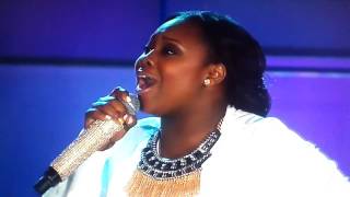 Jekalyn Carr on allstate gospel superfest a holiday special [upl. by Hcardahs]