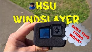 Testing HSU Shop Windslayer for the GoPro Hero 10 and The New Gopro Hero 11 [upl. by Ag]