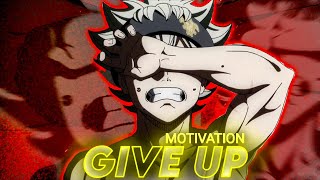 Asta motivational speech amv  Im Not Done Yet [upl. by Milli]