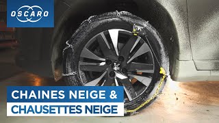 Comment choisir et installer des chaînes neiges  Tutoriels Oscaro [upl. by Leohcin]