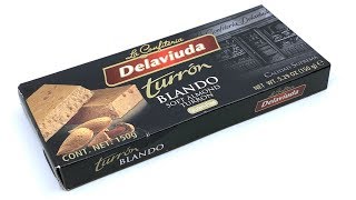 La Confitería Delaviuda Turrón Blando Soft Almond Turron 150g [upl. by Emelun]