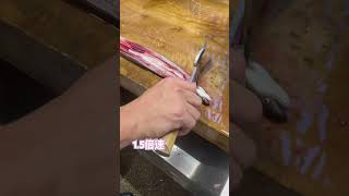 Japanese eel craftsman in training鰻職人修行15倍速craftman 捌く fish cooking鰻 捌くcuttingskills eel [upl. by Hinze]