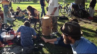 Liberty Park Drum Circle Salt Lake City [upl. by Branden945]