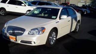 2011 Buick Lucerne CXL Premium Diamond White Art Gamblin Motors 11017 [upl. by Olnton]