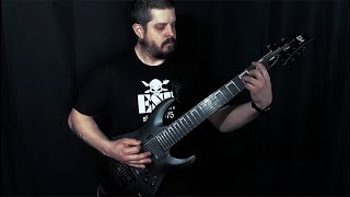 ESP Guitars LTD Deluxe H1008 Baritone EverTune Demo by Petr Oplatka [upl. by Akenihs]