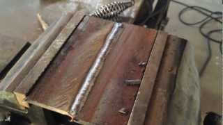 Stick Welding Techniques and Tips 7018 Butt Weld [upl. by Wolfie]