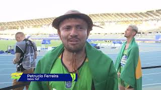 Petrucio Ferreira é tricampeão no Mundial de Atletismo Paris 2023  com audiodescrição [upl. by Cathyleen70]