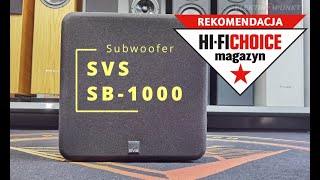 SVS SB1000  Najlepszy muzyczny subwoofer do 2000 zł [upl. by Aleunam254]