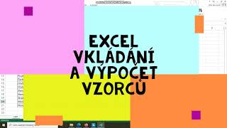 Excel vkládání vzorců [upl. by Pilif42]