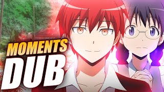 Karma and okuda moments  assassination classroom dub [upl. by Aloel]