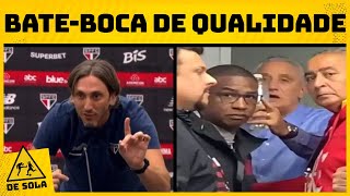 quotVAI SAIR GOL NÉquot 10 VEZES QUE TREINADORES E JORNALISTAS BATERAM BOCA EM ENTREVISTA COLETIVA [upl. by Scheider]