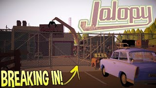 Jalopy  High Performance Junkyard Break In  Luxury Wine  Jalopy Gameplay Highlights [upl. by Garald905]