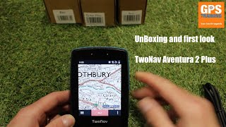 Unboxing  TwoNav Aventura 2 Plus [upl. by Lainad]