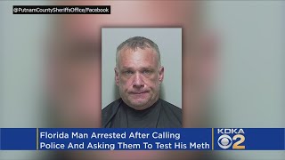 Man Asks Police To Test The Meth He Bought After Having Bad Reaction [upl. by Yggep]