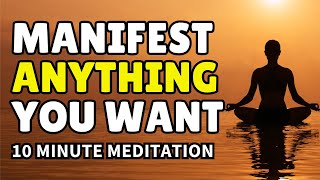 Manifestation Meditation  A Powerful 10 Minute Visualization [upl. by Bray]