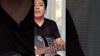 Kahile Kahile  Anju Panta amp Subash Subba  guitar cover rajivlimbu shorts video viral short [upl. by Rhianon803]