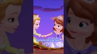 Sofia the First meets Disney Princess Jasmine 👑 SofiaTheFirst DisneyJunior [upl. by Airotcivairam]