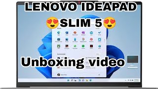 🔥LENOVO IdeaPad Slim 5 Unboxing 😍 Lenovo 12 gen laptop  1tb SSD  16gb Ram [upl. by Laural948]