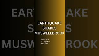 EARTHQUAKE SHAKES MUSWELLBROOK [upl. by Bushweller978]