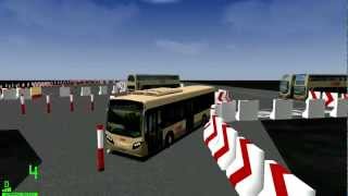 mm2 遊車河 873 KMB Dennis Dart 200 10m AAU4 PV4758 in Driver Test City [upl. by Acinahs993]