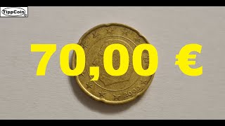 20 Cent 2000 Belgien 7000 € [upl. by Giralda]