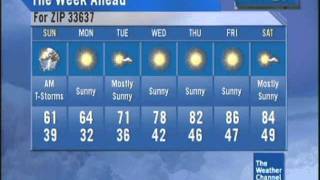 DirecTV Local Forecast March 2009 [upl. by Fleeman651]