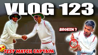 CRICKET CARDIO TEST MATCH CAPTAIN😍 Next level SLEDGING🔥 Test Match Cricket Vlog PART1 [upl. by Liss]